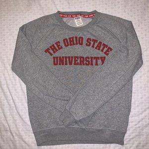 Pink brand Ohio State University sweater. Size M